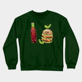 Cola and Burger Crewneck Sweatshirt